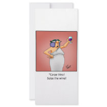 Funny Wine Gift! Rack Cards