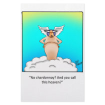Funny Wine Gift! Personalized Stationery
