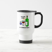 Funny wine humor saying mugs