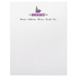 Funny Wine Personalized Letterhead