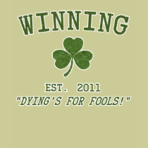 Funny Winning Irish Womens Hoodie Shirt