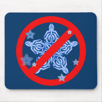 Funny Winter Design NO SNOWFLAKES Tshirt Mousepads