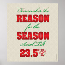 Funny Winter Solstice poster posters