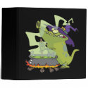 funny witch gator cooking cauldron