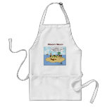 Funny Woodturner Cartoon Personalized Apron