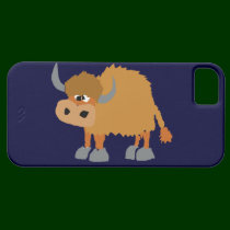 Funny Yak Primitive Art Design casemate cases