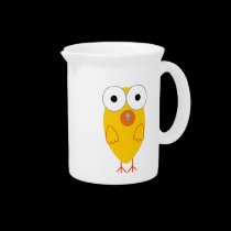Funny Yellow Bird pitchers