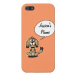funny yellow dog iphone cases