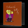 Funny Yellow Pig Avery Binder