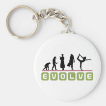 Funny Yoga Gift Keychains