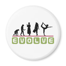 Funny Yoga Gift magnets