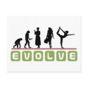 Funny Yoga Gift postcards