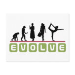 Funny Yoga Gift Postcards