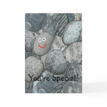 Funny You're Special Thinking of You Rock Card