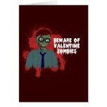 Funny Zombie Love Greeting Card