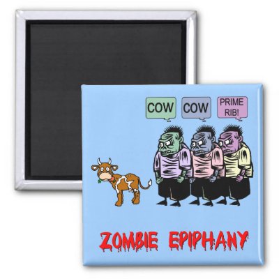 funny zombie. Funny zombie magnets by