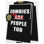 Funny Zombie, Zombie Were People Too flyers