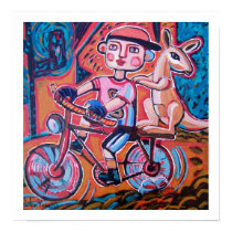 Funy cyclist posters
