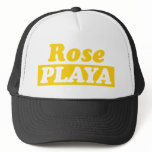 Funy Rose Playa Golden Mesh Hat