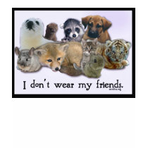 fur animals t-shirts