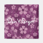 Fur Flowers Magnet