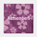 Fur Flowers Magnet