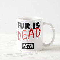 Fur Is Dead Mug mugs