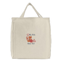 Fur Kids embroidered bags by Embroidery4U Fur Kids embroidered bags