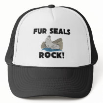 Fur Seals Rock hats by AnimalShirts Fur Seals Rock hats