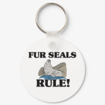 FUR SEALS Rule! keychains