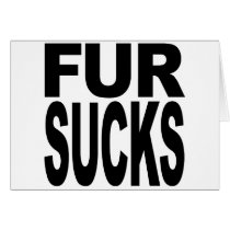 Fur Sucks Card