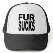 Fur Sucks Trucker Hats