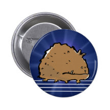 furball of horror pinback button