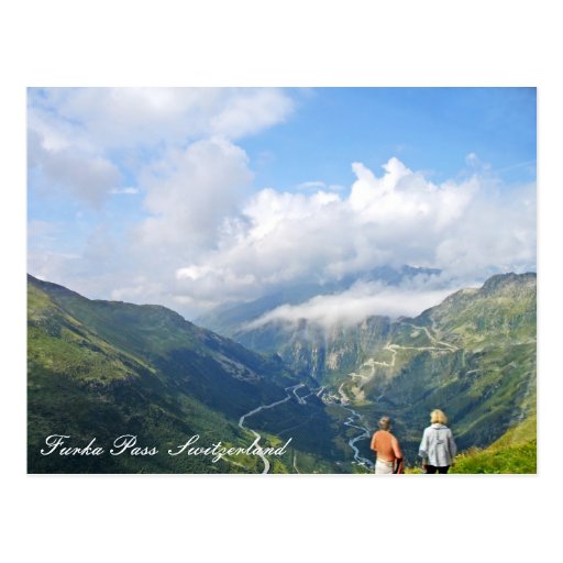 Furka Pass Switzerland postcard | Zazzle