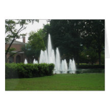 Furman Fountains Greeting Cards