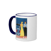 Furness Queen of Bermuda Coffee Mugs