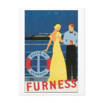 Furness Queen of Bermuda postcards