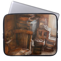 Furniture - Chair - The engineers office Laptop Sleeves