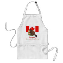 Furry Beaver aprons by CanadianGear Furry Beaver aprons