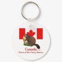 Furry Beaver keychains by CanadianGear Furry Beaver keychains