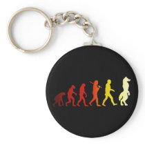 Furry evolution key chain