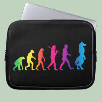 Furry evolution laptop sleeves