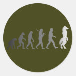 Furry evolution sticker