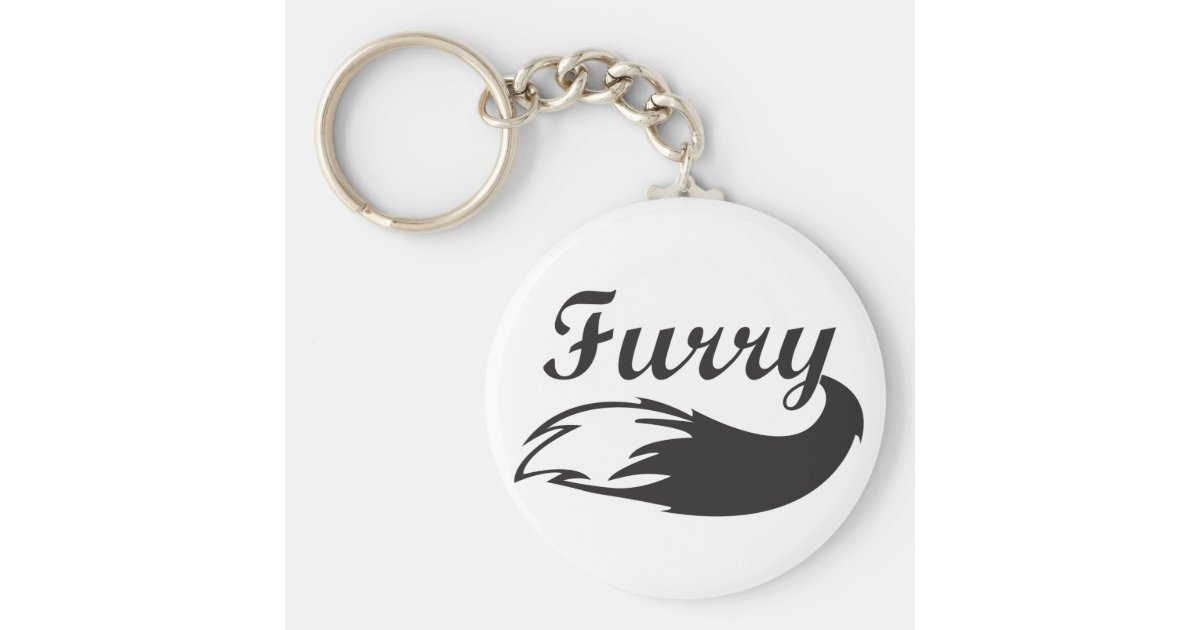 Furry Fandom Keychain Zazzle
