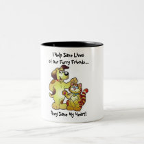 Furry Friends Mug mugs