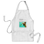 Furry Funnies ~ cat and broccoli aprons