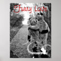 Furry Love Poster posters