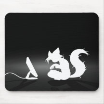 Furry mousepad