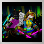 Furry Rave posters