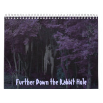 Further Down the Rabbit Hole Wall Calendar